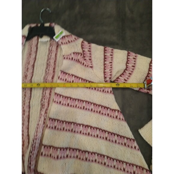 Venus Fringed Long Sleeve Open Cardigan Sm Boho Cottage Core Hippie Feminine - Picture 7 of 9